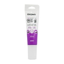 VEDANA_ 오공 핸드씰 욕실용 실리콘 실란트 투명 100ml 실란트 건축용실리콘 공업용실리콘 신에츠실리콘 실리콘건 마감재 접착제 4409887p