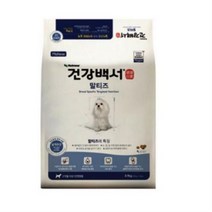 건강백서 전연령 생선 말티즈 기능성사료, 2개, 3.9kg