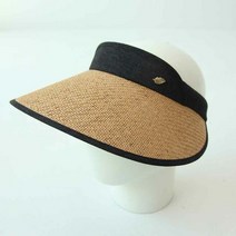 여성 자외선차단 지사 라탄 UV 썬캡 착용감 좋은 밀짚 모자