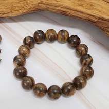호랑이 자연침향 합장주 14mm (침향나무 침향팔찌 염주팔찌), 손목둘레 18cm