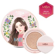 미바 왕쿠션 시즌2 / 이온칼슘 파운데이션 더블쿠션RX, 본품+리필 21호 화사한 피부