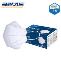 유한킴벌리 44097 크린가드 M10 접이식 2급 방진마스크 40개
