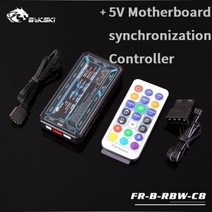 [해외] BYKSKI NAS1070ICES ASUS GTX1060 O3GO6G GTX1070 O8GO8GSIO8G 게임용 풀 커버 그래픽 카드 워터 쿨러 용 GPU 워터 블럭, SyncMomboardControl RBW(5V)