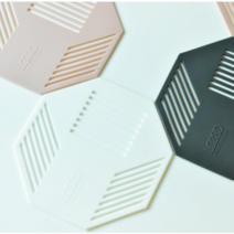 [1+1] 후기좋아 디자인 인덕션매트 3color, 차콜, 핑크