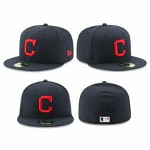 클리브랜드 Indians CLE MLB Authentic 뉴에라 59FIFTY Fitted 캡 - 5950 모자