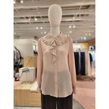 르메르시앤[숲 SOUP]카라날개프릴 블라우스_MD SY9LSM1