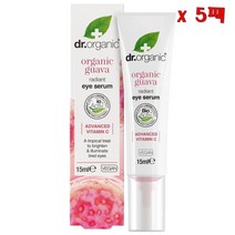 Dr. Organic 닥터오가닉 구아바 아이 세럼 15ml 5팩