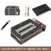 이와타니 야끼화로 야끼니꾸 철판 석쇠 그릴 쇠꼬챙이 차박 캠핑 버너 화로대 집에서고기굽기, L옵션, 상세페이지 참조, 상세페이지 참조