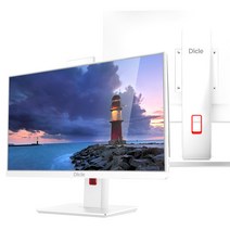 디클 올인원 PC A24-711 프리도스 화이트 일체형PC 59379