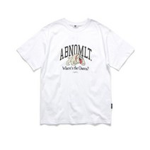 남자 여자 쿨 면 봄 반팔티 티셔츠 앱놀머씽 ABT23 T-SHIRT (WHITE)