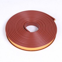 3D프린터 입문용 교육용 호환 무선 접착식 U 몰딩 엣지 밴딩 밴드 9MM 12MM 18MM-40MM 화이트 베이지 그레, 08 Brown_09 28mm 10M