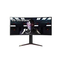 LG 34GP83AB 310.1cm 21:9 울트라기어 커브드 QHD (3440 x 1440) 1ms 나노 IPS 게이밍 모니터 160Hz 및 GSYNC 호환 블랙 (34GP83A, 144Hz (O/C 160Hz)