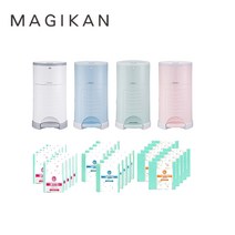 매직캔 MAGIKAN 기저귀 휴지통 쓰레기통 9L 16L 20L 25L, 16L/M250NDSW, 화이트