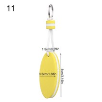 수상 스포츠 조정 풍선 보트 보트 바다 풀 부품 키 펜던트 세일링 낚시 열쇠 고리 물 부동 키 체인, 15 11