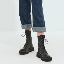 청키 레이스업 앵클부츠 412246017 (4cm/1color)