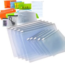 고주파 PVC 반투명지퍼백33x27cm 10장 슬라이드지퍼백