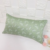 우리가 수제 순면100% 그리움 푹신한 유아 편백 메밀 베개커버20x40(커버만)