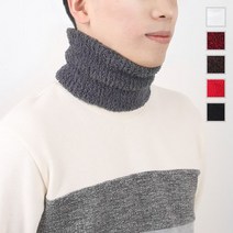[인콘트로] 극세사 남녀 공용 수면 슬림 넥워머 (INC173), 그레이2(5번)