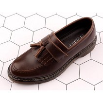 녹산신발 남성 클래식 스타일 빈티지 가죽 테슬로퍼 Z-41265