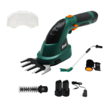 [ZHIPUX] 고강도 충전식 소형 예초기 전동 잔디 관리 풀 벌초 제초 미니 전기 전정, 플래그십-손잡이포함 배터리1+1