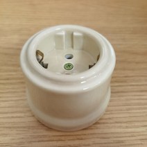 융스위치 iot스위치 IOT스위치 융콘센트 EU 세라믹 로터리 스위치 벽 램프 스마트 라이트 노브 소켓 10A 25, 05 Lvory EU Socket