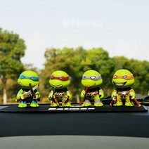 (당일배송) 닌자거북이 피규어 4종, 3. 라파엘(레드)