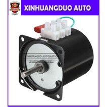 싱크로너스 모터 220V AC 18w2.5 rpm-100rpm 저소음 기어 박스 전기 모터 50HZ 고 토크 저속 동기 68KTYZ, 07 18w     40rpm