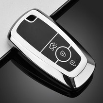 포드 F150 250 악세사리 액세사리 부품 soft tpu car remote key case 커버 쉘 ford f150 f250 f350 fusion mustang eco, B-슬리버