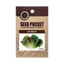 월드가드닝 5종혼합상추 씨앗, 1개