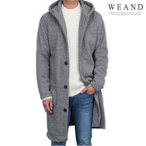 [위앤드] 따뜻한 후드 롱 가디건_3 color / 95~110 size