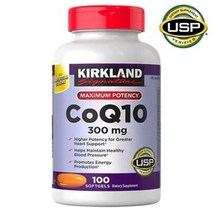 커클랜드 CoQ10 300mg 소프트젤 100정
