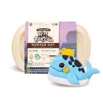 크리에이터스랩 슈가클레잇 대왕고래 쿠키만들기, 슈가클레잇 + 만들기 도구 + 설명서 + 크래커, 1세트