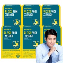 뉴트리원 위건강 그린세라 금은화 추출물 캡슐 위점막보호 속쓰림 산역류 식약처인증 특허기능성원료 그린세라F, 30캡슐, 6개
