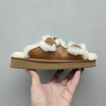 가을 신상품 양가죽 겉옷 미끄럼 방지 부드러운 슬리퍼