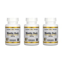 2+1 캘리포니아골드뉴트리션 매스틱 검 500mg 60베지캡슐 mastic gum 유향나무 수지 레진 인산이 칼슘 피스타시아 렌티스커스