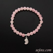 백제곡옥 장미수정 풍수용품 행운 팔찌 HSMA-115