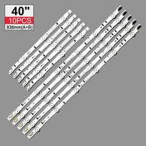 10pcs LED 스트립 D4GE-400DCA-R2 D4GE-400DCB-R2 BN96-30449A 삼성 40 