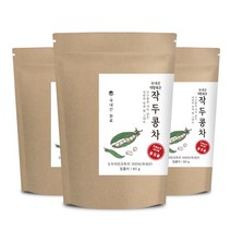 자식처럼 키운 자연지애 국내산 대왕 볶은 작두콩차 60g / 구수한 풍미 가득 건강차, 3개