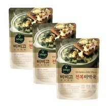 CJ 비비고 전복미역국 460g X 3개