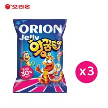 왕꿈틀이 젤리, 67g, 3개