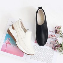 6cm 소가죽 키높이 데일리 심플 슬립온 SM-DE3060