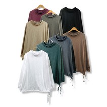 면 돌돌이티 여성 긴팔 티셔츠 엄마옷 마담 미시 중년여성 50대 60대 옷