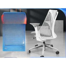허먼밀러 sayl 인체공학 의자, 블랙 시트 블랙 백 + 4D 팔걸이