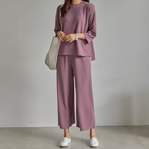 피핀 여성용 링클프리 9부 트레이닝 세트 #92566