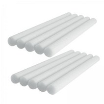 2-3pack 5/10Pcss 스틱 디퓨저 10 용 교체 스폰지 가습기 필터, 2개, 하얀색, 면