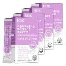 뉴네이처 저분자 피쉬콜라겐 먹는 엘라스틴 히알루론산 28포, 70g, 4개