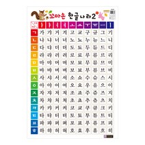[그린키즈] 돌돌 말리는 꼬마손 벽보, 한글나라2