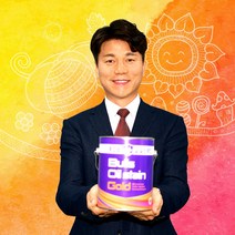 황소표 오일스테인 골드 4리터, HP-001(투명)