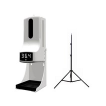 비접촉 발열측정 자동 손소독 디스펜서 스마트 적외선 온도계 K9 Pro(삼각대포함), K9 Pro 적외선 온도계 (삼각대 포함)