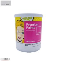 건물외벽 실내 목재 시멘트 팬톤멀티 페인트 외부 석고보드 노루 데크 셀프페인팅 기둥 무광 페인트칠 베란다 실외 칠 항곰팡이 냄새없는 셀프 담장 펜스 도색 수성 리폼 나무 도장 우드, 회색18-0601